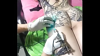 Asian full body tattoo in Vietnam