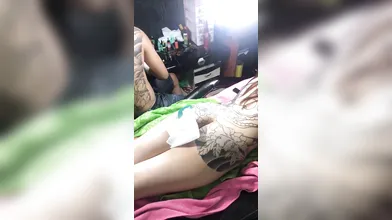 Asian full body tattoo in Vietnam