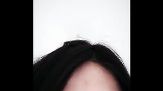 Wild asian girl masturbate and fuck on webcam
