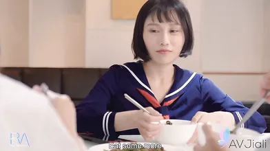 Xu Xiaoxin seduces and fucks her older sister's boyfriend