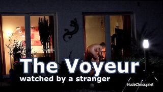 Nude Chrissy  The voyeur watched by a stranger