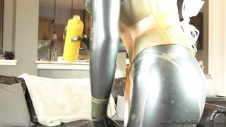 Latex Lea Double Layer Dressing