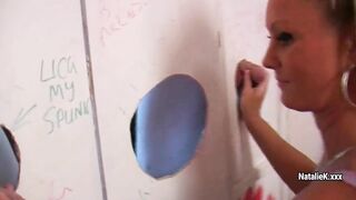 Natalie K Glory Hole Creampie
