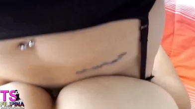 TS Filipina Fucking Tigth Ass