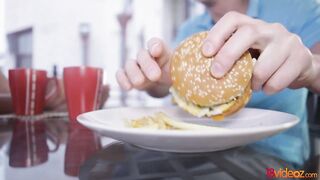 Fucking after a dinner