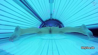 Voyeur Cam im Sonnenstudio