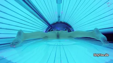 Voyeur Cam im Sonnenstudio