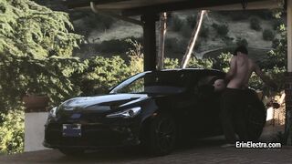 Break-up sex on the car
