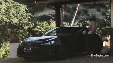 Break-up sex on the car