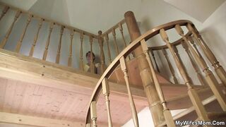 Horny girlfriends mom gets fucked by boy