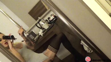 Blowing Shemale at hotel.