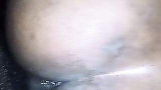 10 inches Black dick in my wet sloppy pussy