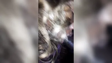 11 inches Black dick in princess mouth