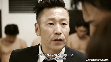 Yui Hatano fucks her boss and office manager in revenge