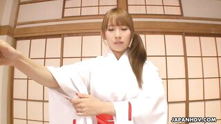 Yui Misaki is fucked so much by two suspicious men