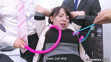 Ryouko Murakami In A Hot Office Threesome