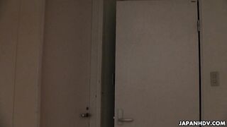 Spoiled Madoka Adachi refuses flowers and gets cocks and cum