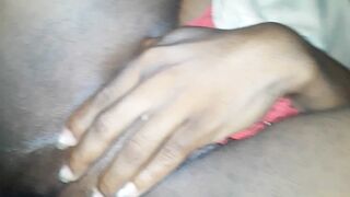 Ricardo skinout my pussy after his football game
