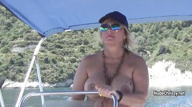 Zakynthos boat Summer vacation