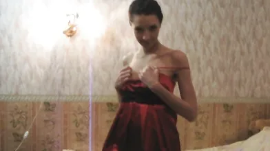 Posh girl masturbates