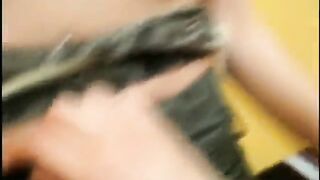Nasty brunette girl fucks