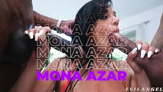 MONA AZAR BJ 4-Way, Epic Cum Facials