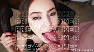 FREYA PARKER Spit-Soaked BJ 3-Way