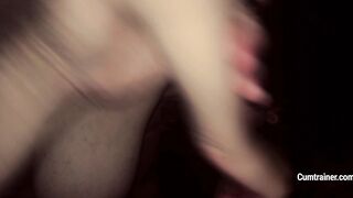 Late night ass to mouth