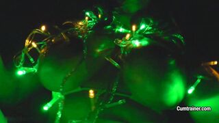 Wife night light blowjob