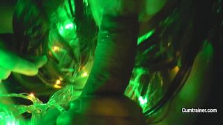 Wife night light blowjob