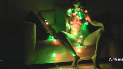 Wife night light blowjob