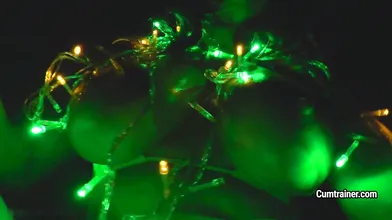 Wife night light blowjob