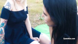 Outdoor lesbian sex