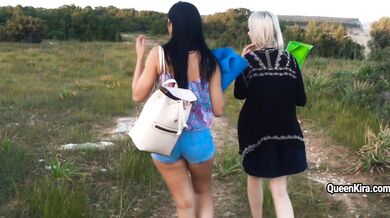 Outdoor lesbian sex