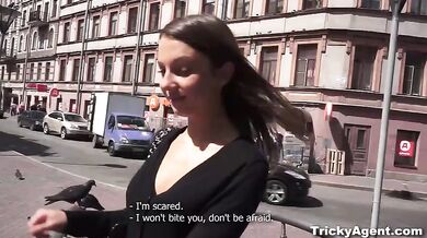 Creampied by tricky porn agent
