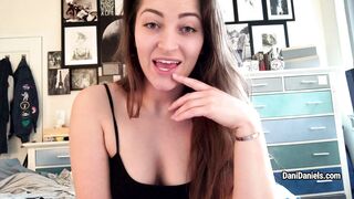 Dani Daniels dirty talk fan custom video