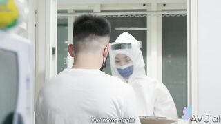 Lucky Guy Fucks Li Er During Lockdown