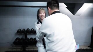 Bad Bad Fucks Her Karate Master In The Dojo