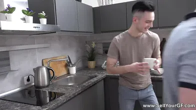 Eager teeny fucks not-her-bf