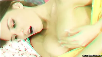 Chick adores squeezing nipples