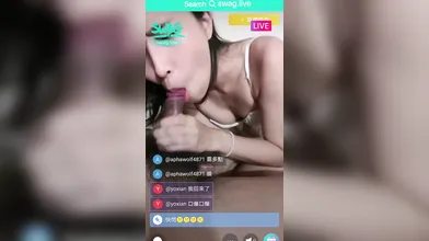 Asian Girl's Throatfuck Live Show | Go search swag.live @bonnybb