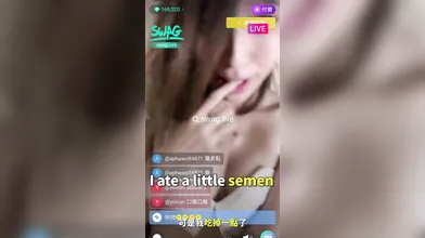 Asian Girl's Throatfuck Live Show | Go search swag.live @bonnybb