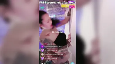 Tattoo Big titts got fucked in doggy style | Go search swag.live @lvy_pei