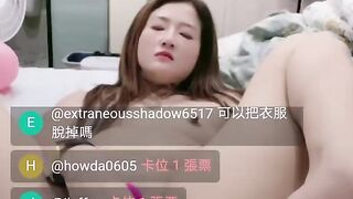 Bouncing and cumming with new dildo | Go search swag.live @angelloves