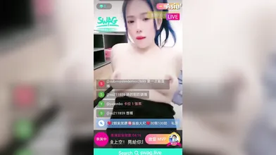 Shows off her incredible big tits Go search swag.live @codyyuan