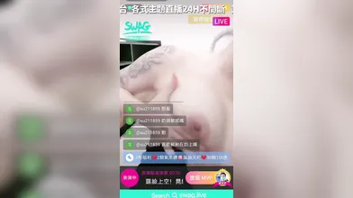 Shows off her incredible big tits Go search swag.live @codyyuan