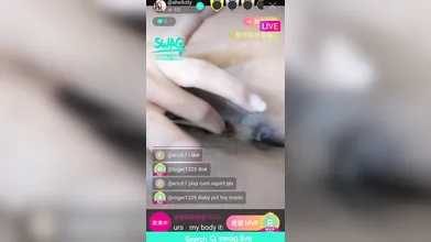 Fingering wet pussy on cam show | swag.live/u/shellcity