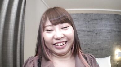 Chubby Haruki Fuji wears student clothes for us.
