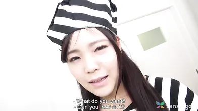 Manami Takashima wears a cosplay costume.