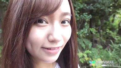 Mimi Inamura from Hattori comes to Tenshigao to do first adult video